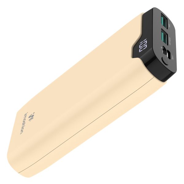 imoshion Powerbank - 20.000 mAh - Schnelles Aufladen und Power Delivery - Gelb