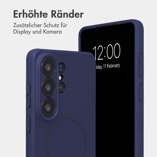 Accezz Grip Backcover mit MagSafe Samsung Galaxy S26 Ultra - Dunkelblau