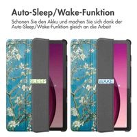 imoshion Design Trifold Klaphülle Lenovo Tab M10 5G - Green Plant