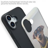 Gestalte deine eigene Gel Hülle Apple iPhone 17 - Schwarz