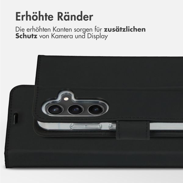 Accezz Wallet TPU Klapphülle Samsung Galaxy S24 - Schwarz