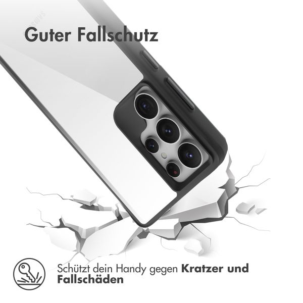 imoshion Rugged Hybrid Carbon Case Samsung Galaxy S25 Ultra - Schwarz