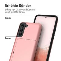 imoshion Backcover mit Kartenfach Samsung Galaxy S22 - Rosé gold