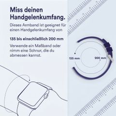 imoshion Edelstahlarmband für Apple Watch | 44/45/46/49 mm - Silber