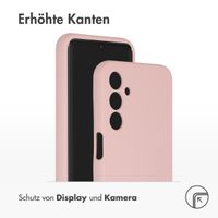 Accezz Liquid Silikoncase für das Samsung Galaxy A25 (5G) - Rosa