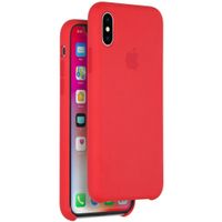 Apple Silikon-Case Rot für das Apple iPhone X
