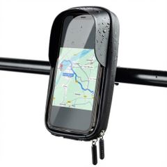 imoshion Fahrradhalter Spritzwassergeschützt - mit Sonnenblende - Schwarz