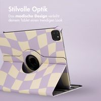 imoshion 360° drehbare Design Klapphülle Apple iPad Pro 12.9 (2018/2020/2021/2022) - Dancing Cubes