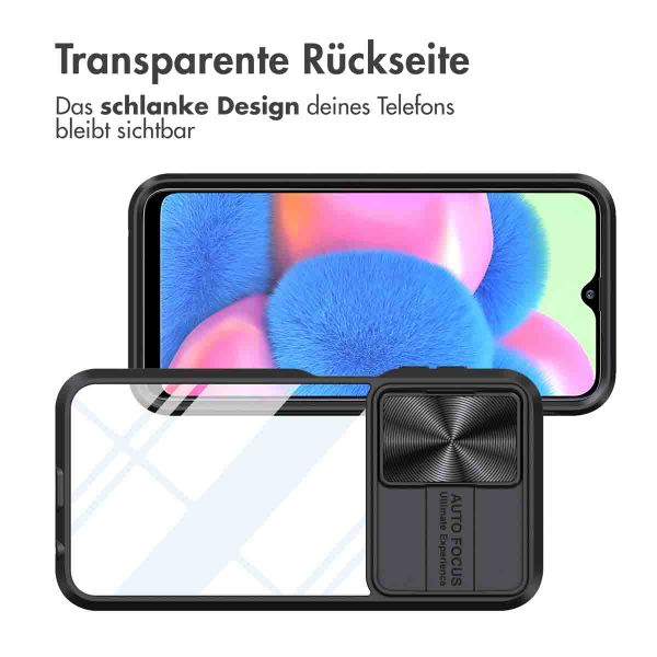 imoshion Back Cover mit Kameraschieber für das Samsung Galaxy A25 (5G) - Schwarz