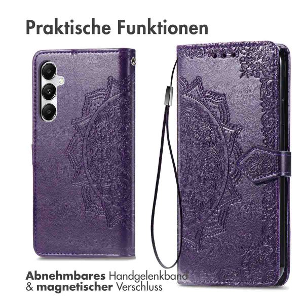 imoshion Mandala Klapphülle Samsung Galaxy A55 - Violett