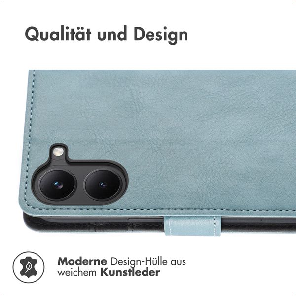 imoshion Luxuriöse Klapphülle Xiaomi Poco X8 Pro - Hellblau