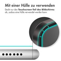 Selencia Displayschutz aus gehärtetem Glas iPhone 13 / 13 Pro / 14 / SE 4