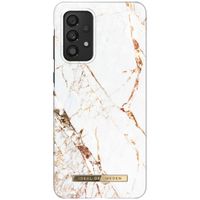 iDeal of Sweden Fashion Back Case Samsung Galaxy A33 - Carrara Gold