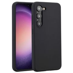 Accezz Liquid Silikoncase Samsung Galaxy S23 - Schwarz