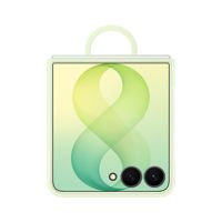 Samsung Silicone Magnet Cover Ring Samsung Galaxy Z Flip 8 - Green