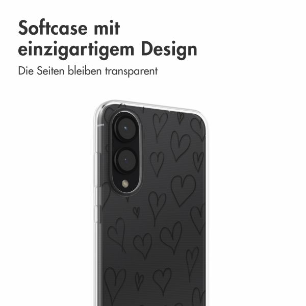 imoshion Design Hülle Samsung Galaxy S25 Edge - Hearts