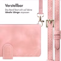 imoshion Klapphülle mit Kordel Samsung Galaxy S25 FE - Rosa