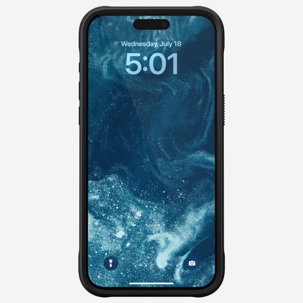 Nomad Rugged Case für das iPhone 15 Pro Max - Schwarz