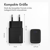 imoshion 20 Watt Ladegerät | USB-C - Schwarz