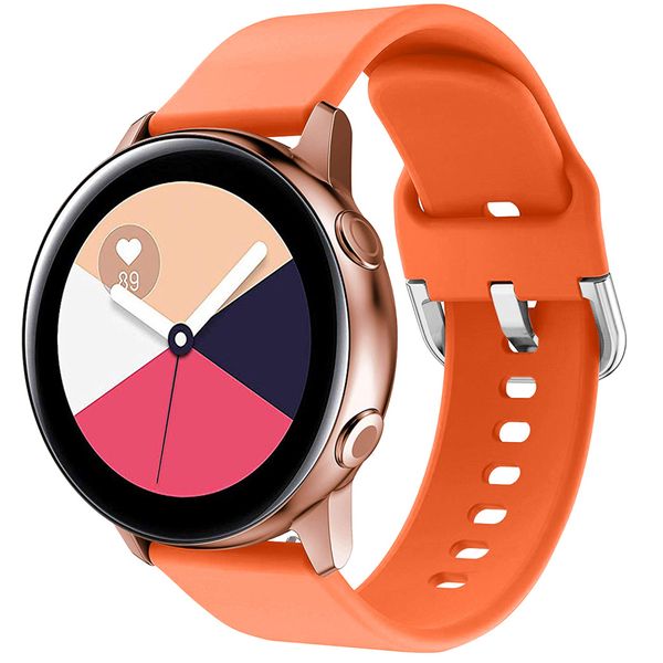 imoshion Silikonband für das  Samsung Galaxy Watch 4 / 5 / 6 / 7 / FE (20 mm) - Orange