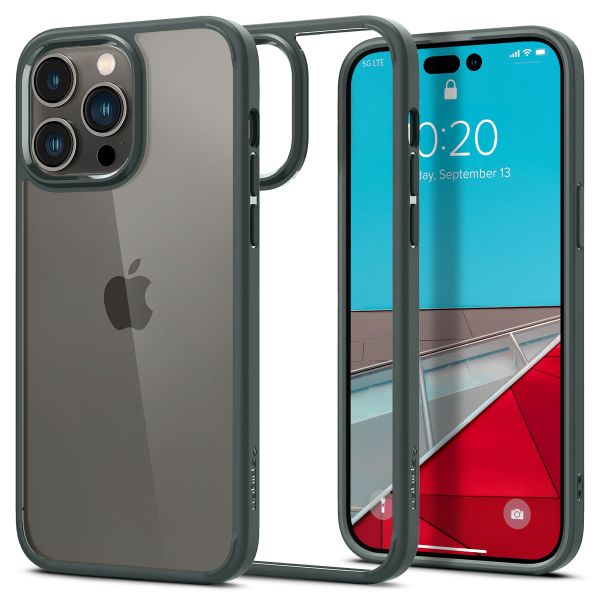 Spigen Ultra Hybrid™ Case für das iPhone 14 Pro Max - Grün