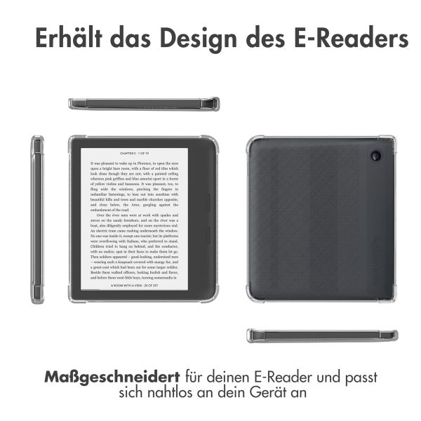 imoshion Clear Backcover für das Kobo Libra Colour / Tolino Vision Color - Transparent