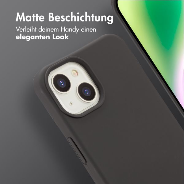 imoshion Color Backcover mit abnehmbarem Handykette und MagSafe Apple iPhone 14 - Schwarz