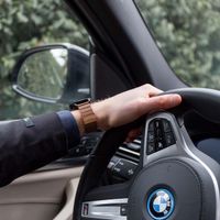 imoshion Magnetlederarmband -   Universelle 22 mm Anschluss - Braun