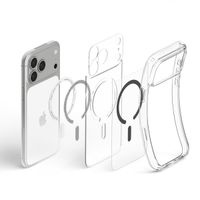 Spigen Ultra Hybrid Backcover MagSafe Apple iPhone 18 Pro / 17 Pro - Clear Graphite