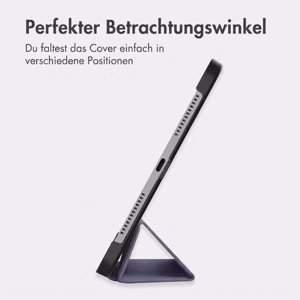 imoshion Trifold Klapphülle Apple iPad Pro 11 (2022 / 2021 / 2020 / 2018) - Dunkelblau