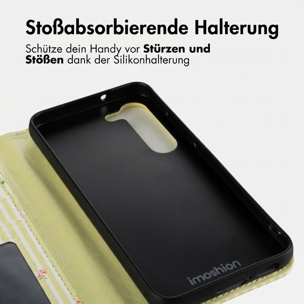imoshion Design Klapphülle Samsung Galaxy S23 - Garden Stripes