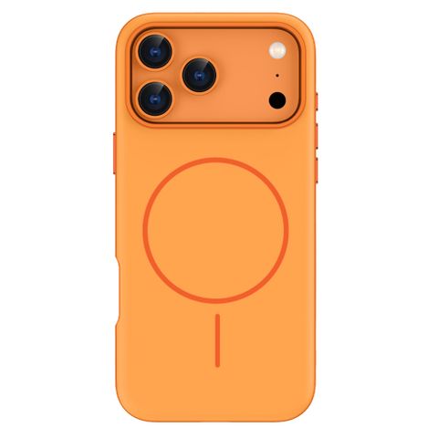 imoshion Color Backcover mit Thin MagSafe Ring Apple iPhone 17 Pro - Orange