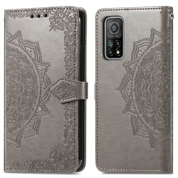 imoshion Mandala Klapphülle Xiaomi Mi 10T (Pro) - Grau