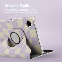 imoshion 360° drehbare Design Klapphülle Samsung Galaxy Tab A9 8.7 Zoll - Dancing Cubes