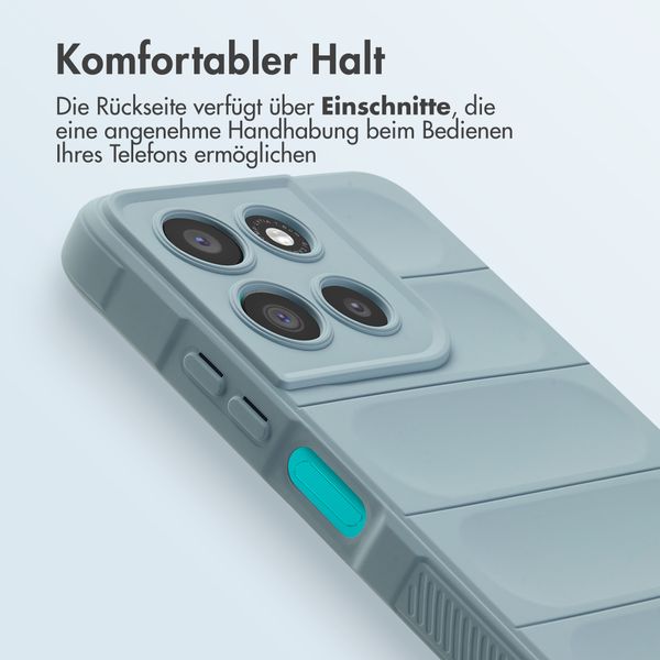 imoshion EasyGrip Backcover Motorola Moto G57 Power - Hellblau