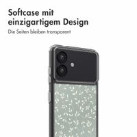 imoshion Design Hülle Samsung Galaxy S26 Plus - Smoke Green Flowers