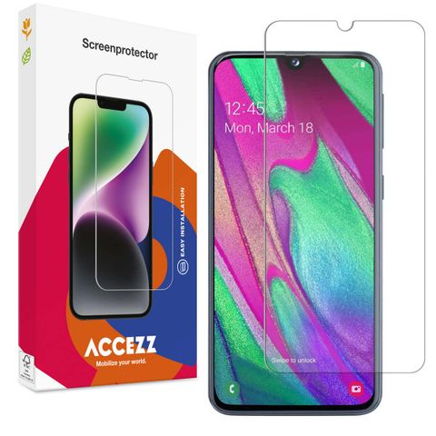 Accezz Screen Protector aus gehärtetem Glas Samsung Galaxy A40