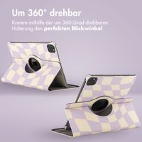 imoshion 360° drehbare Design Klapphülle für das iPad Pro 11 (2024) M4 - Dancing Cubes