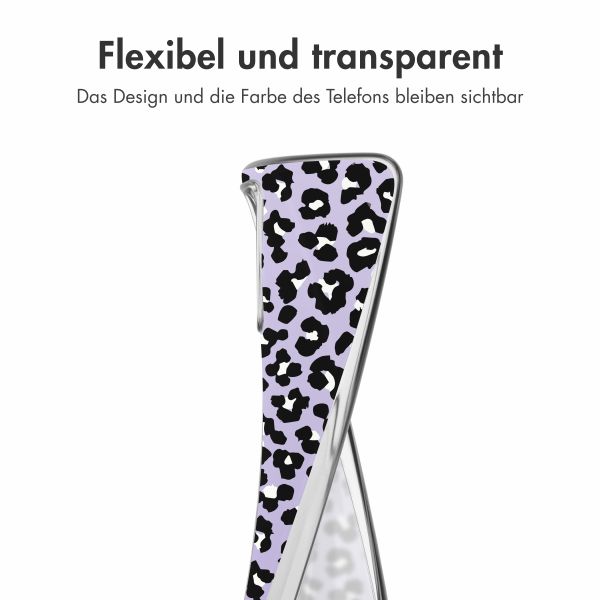 imoshion Design Hülle Samsung Galaxy A52(s) (5G/4G) - Leopard Lilac