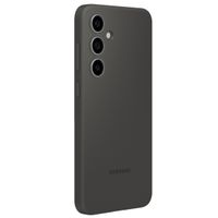 Samsung Original Silikon Cover Samsung Galaxy S24 FE - Schwarz