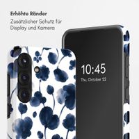 Selencia Vivid Back Cover Samsung Galaxy S25 - Midnight Blossom