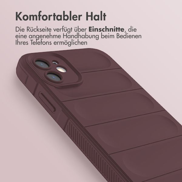 imoshion EasyGrip Back Cover für das iPhone 11 - Aubergine