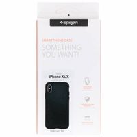 Spigen Liquid Air™ Backcover Apple iPhone X / Xs - Schwarz