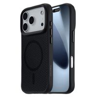 imoshion Rugged Hybrid Carbon Case mit MagSafe Apple iPhone 17 Pro - Schwarz