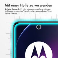Accezz Screen Protector aus gehärtetem Glas Motorola Moto G54