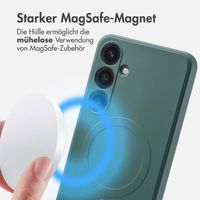 imoshion Color Back Cover mit MagSafe Samsung Galaxy S24 Plus - Dunkelgrün