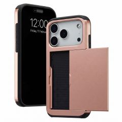 imoshion Backcover mit Kartenfach Apple iPhone 18 Pro / 17 Pro - Rose Gold