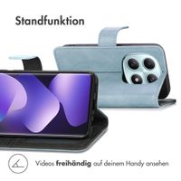 imoshion Luxuriöse Klapphülle Xiaomi Redmi Note 15 (5G) - Hellblau