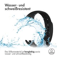 imoshion Silikon Sportarmband für Xiaomi Smart Band 8 / 9 - Schwarz