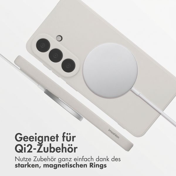 imoshion Color Back Cover mit MagSafe Samsung Galaxy S26 - Beige